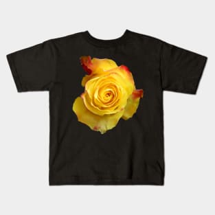 Yellow Rose Kids T-Shirt